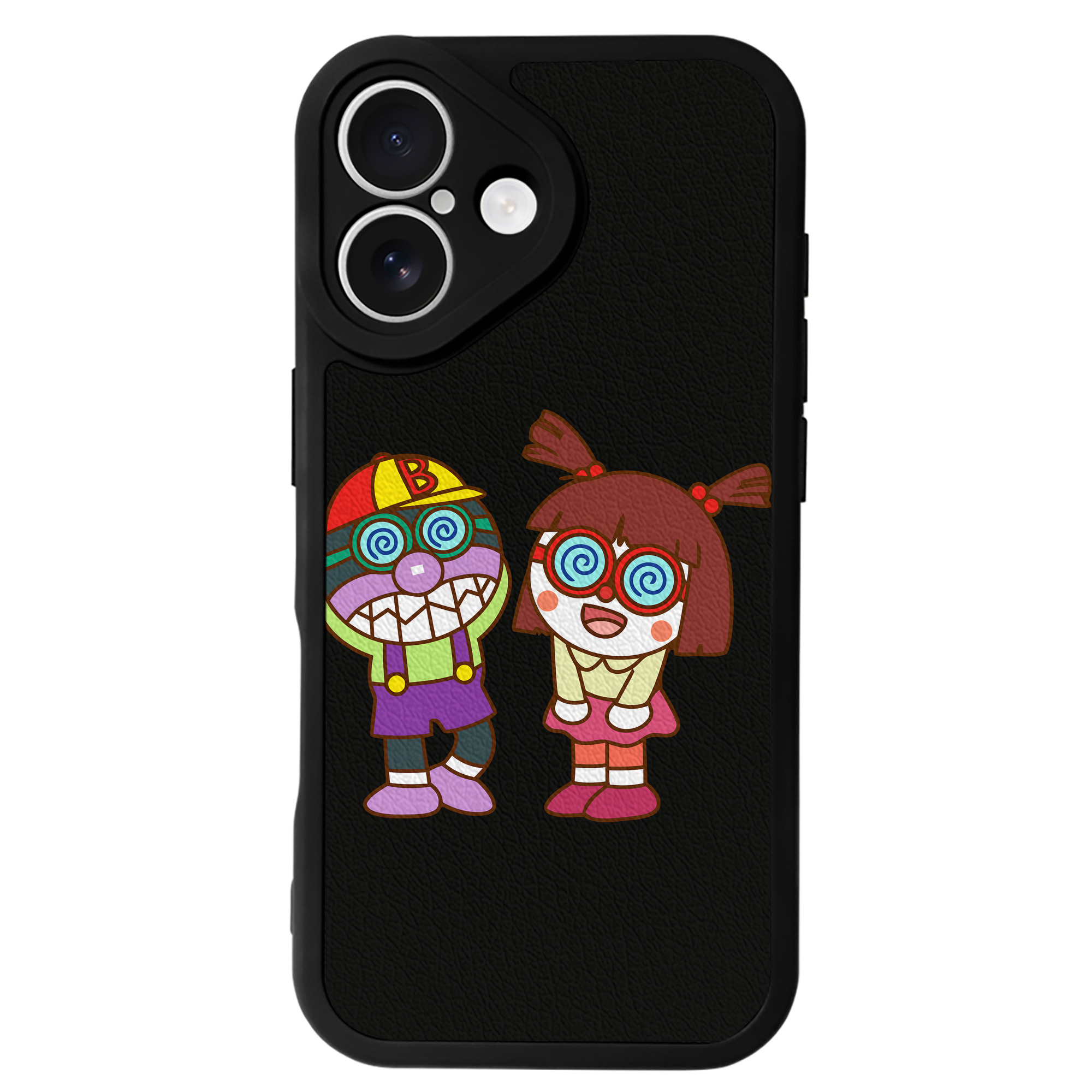 （画像用） アンパンマン Anpanman 【iPhone 16シリーズ対応】シリコンスマホケース（レザー調） 材質：シリコン